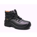 smooth cow leather construction safety shoes